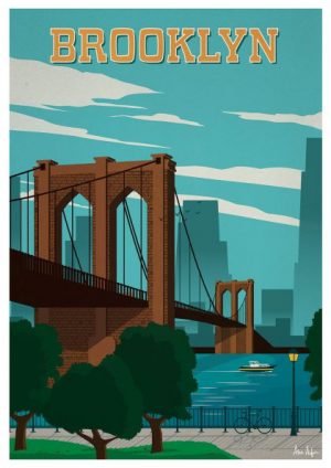 Alex Asfour "Brooklyn" - 29.7x42